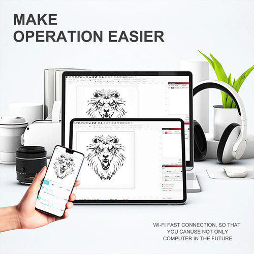 LONGER RAY5 10W Laser Engraver, 0.06x0.06mm